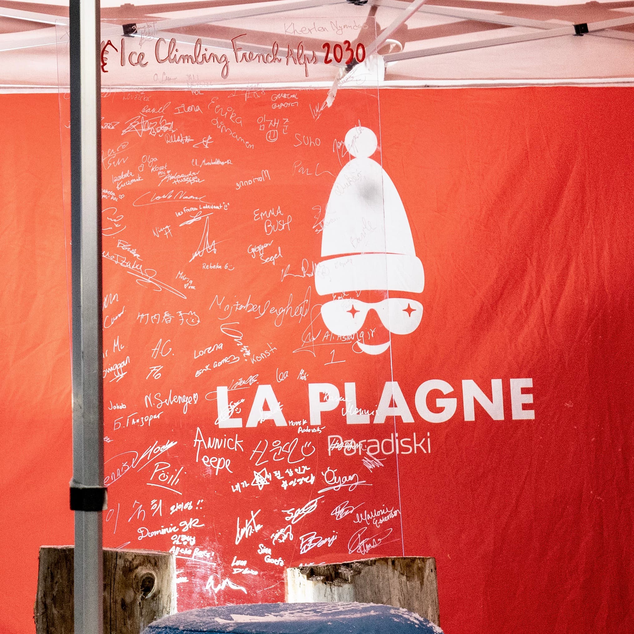 Stunning French Alps landscape – potential 2030 Winter Olympics venue for ice climbing